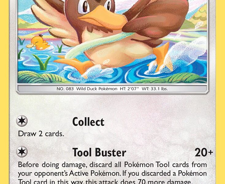 Farfetch’d Pokemon Kaart