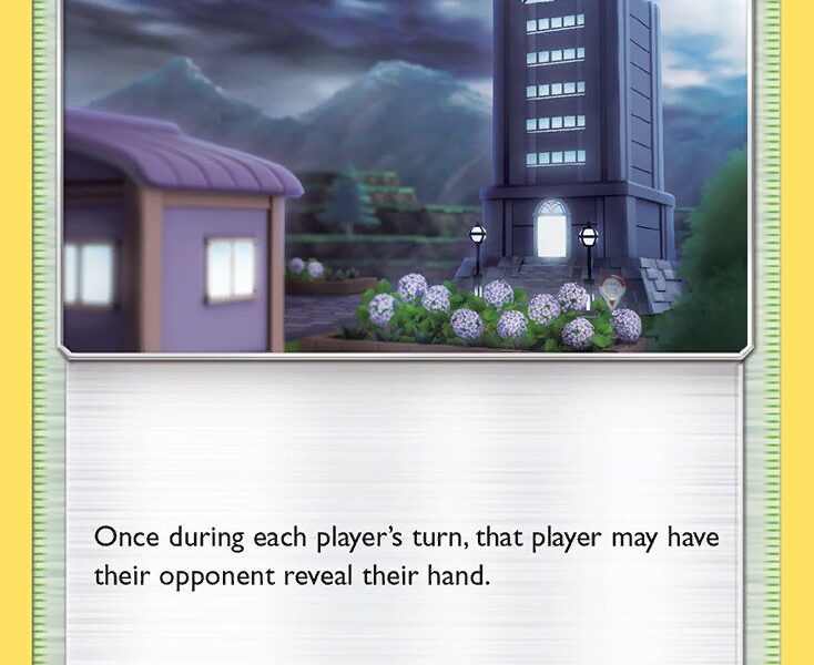 Lavender Town Pokemon Kaart