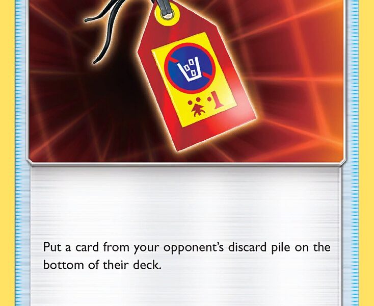 Return Label Pokemon Kaart