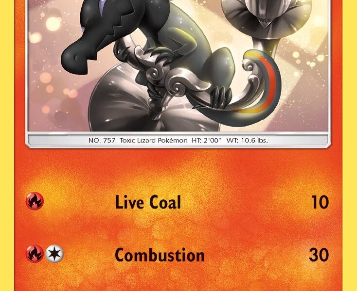 Salandit Pokemon Kaart