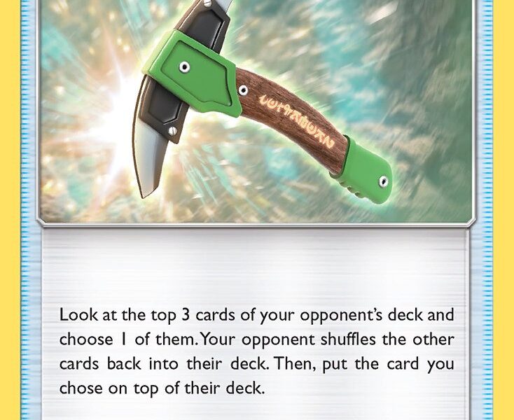 Chip-Chip Ice Axe Pokemon Kaart