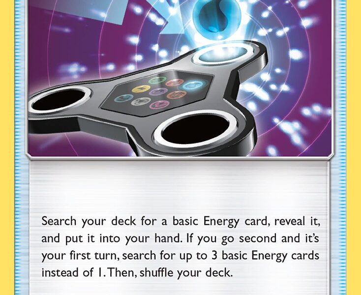 Energy Spinner Pokemon Kaart