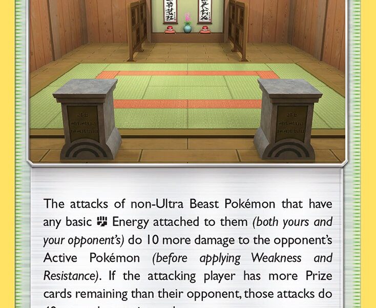 Martial Arts Dojo Pokemon Kaart
