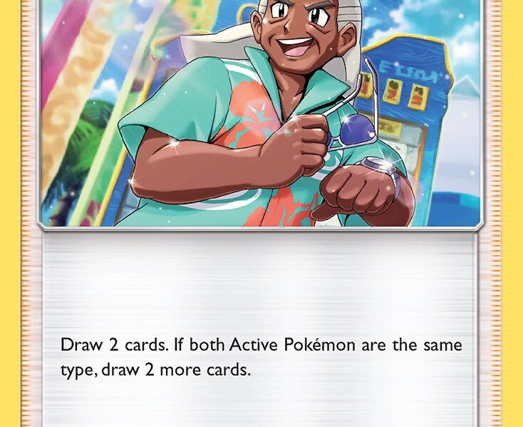 Samson Oak Pokemon Kaart