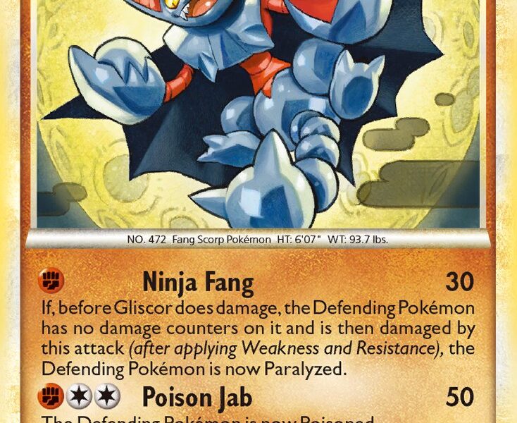 Gliscor Pokemon Kaart