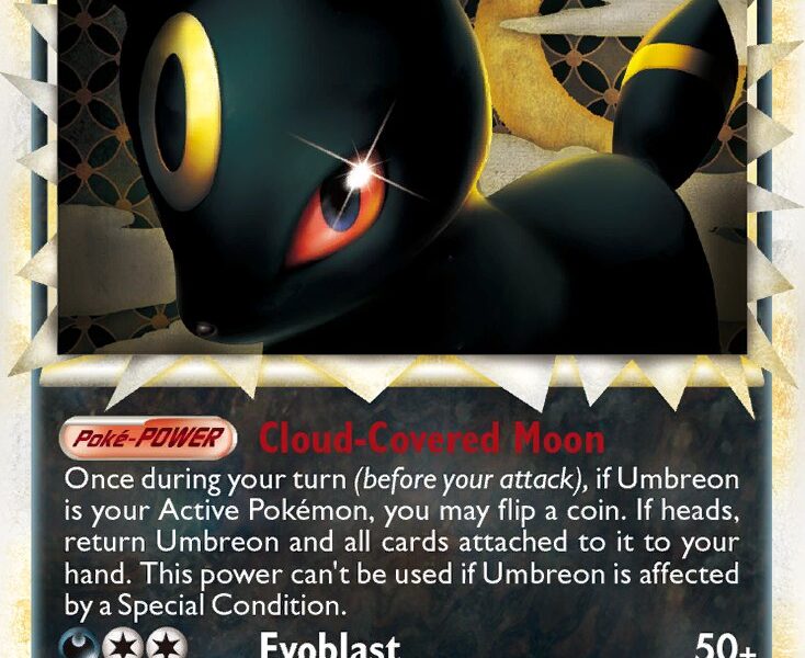 Umbreon Pokemon Kaart