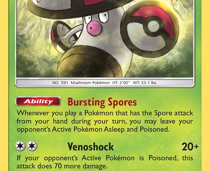 Amoonguss Pokemon Kaart