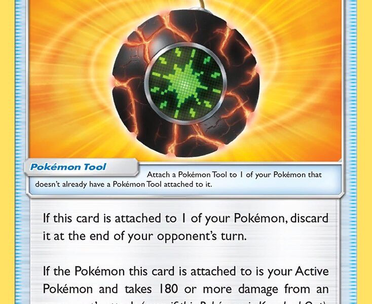 Giant Bomb Pokemon Kaart