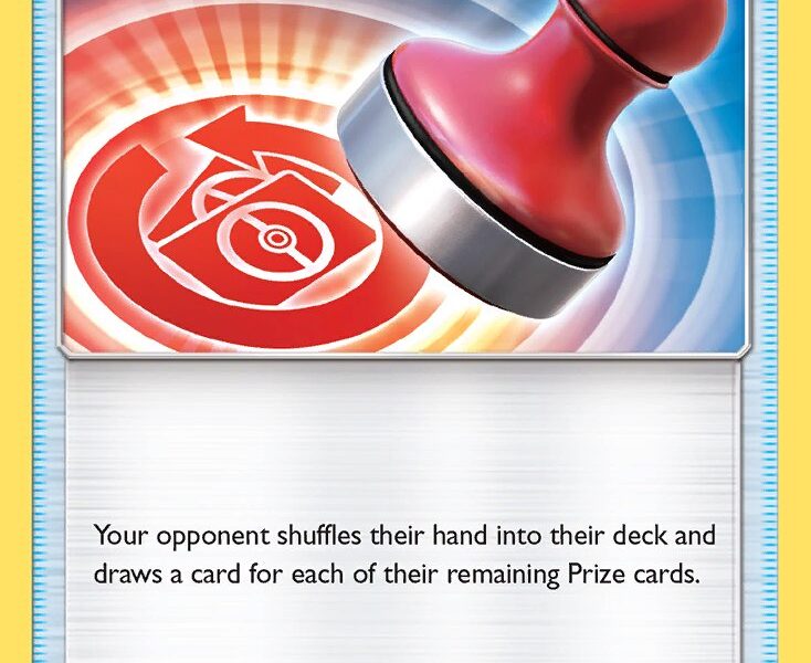 Reset Stamp Pokemon Kaart