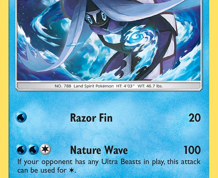 Tapu Fini Pokemon Kaart