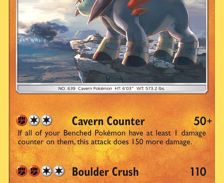 Terrakion Pokemon Kaart