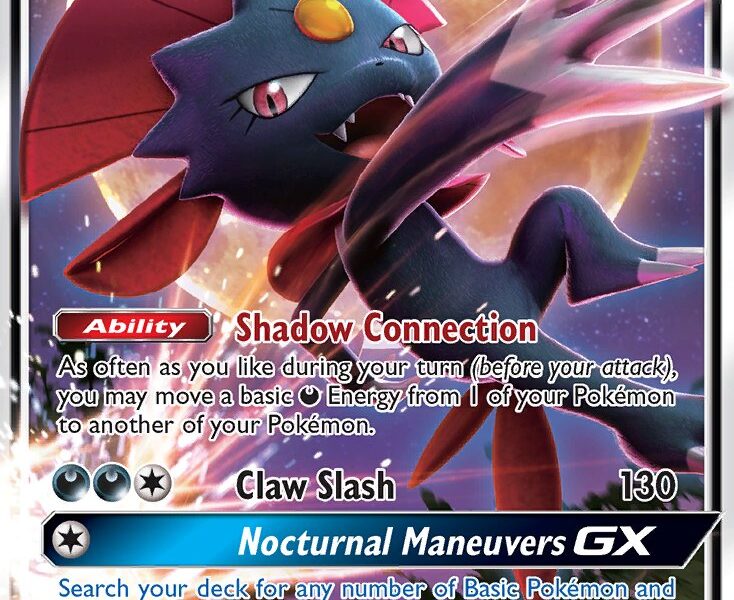 Weavile-GX Pokemon Kaart