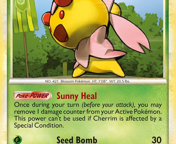 Cherrim Pokemon Kaart