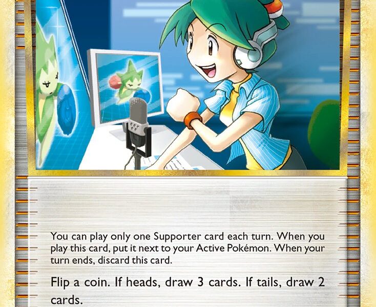 Emcee’s Chatter Pokemon Kaart