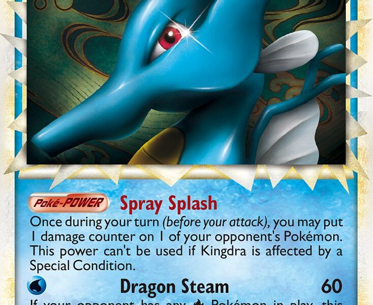 Kingdra Pokemon Kaart