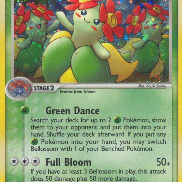 Bellossom Pokemon Kaart