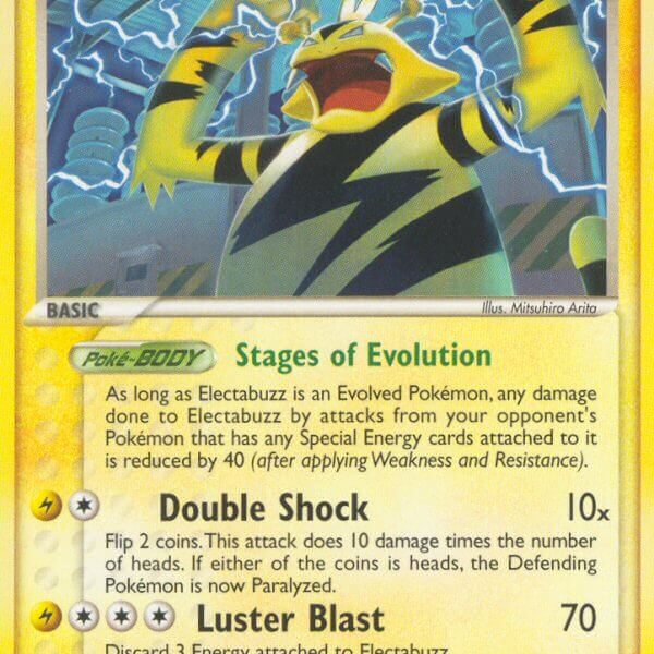 Electabuzz Pokemon Kaart