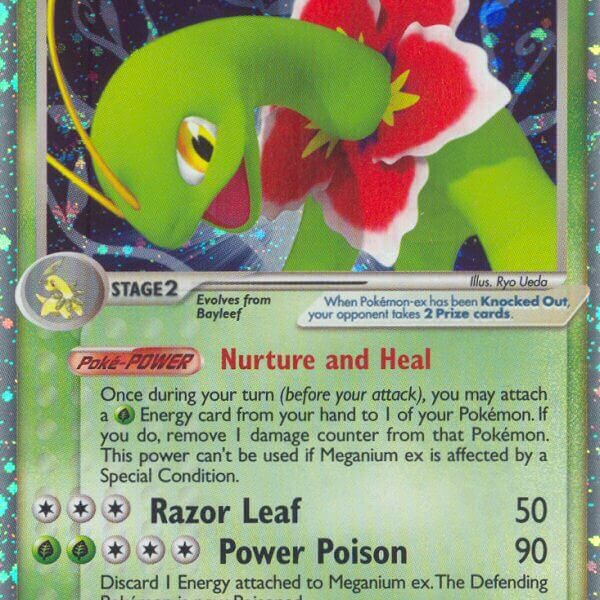Meganium ex Pokemon Kaart