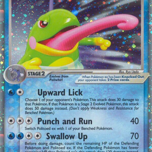 Politoed ex Pokemon Kaart