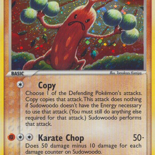 Sudowoodo Pokemon Kaart
