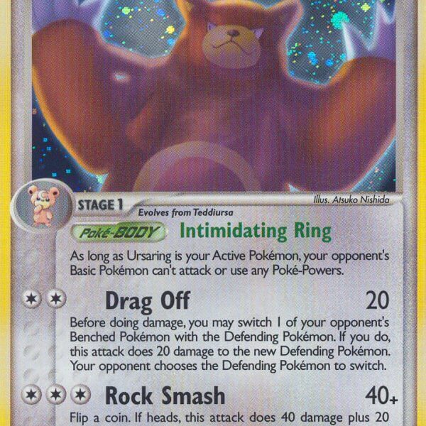Ursaring Pokemon Kaart
