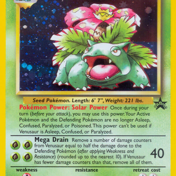 Venusaur Pokemon Kaart