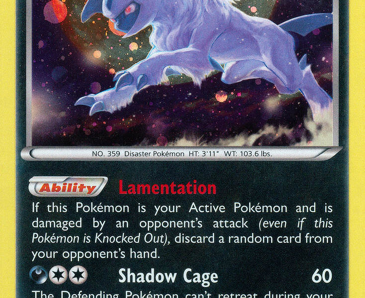 Absol Pokemon Kaart