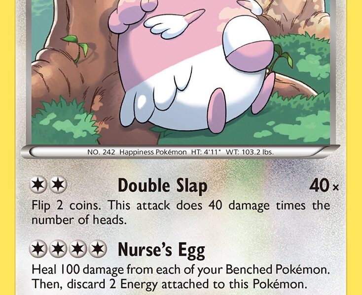 Blissey Pokemon Kaart