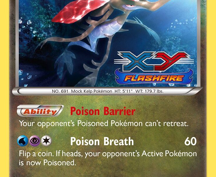 Dragalge Pokemon Kaart