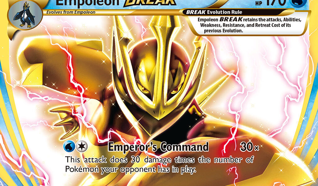 Empoleon BREAK Pokemon Kaart