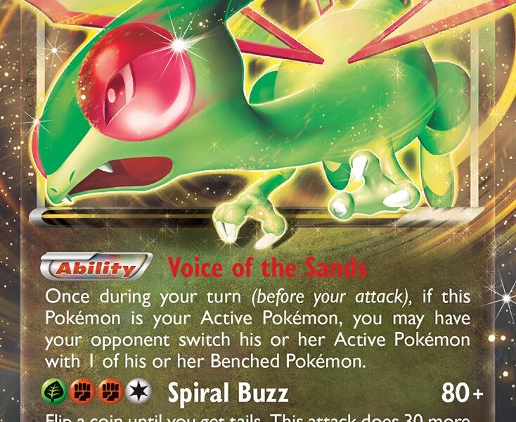 Flygon-EX Pokemon Kaart
