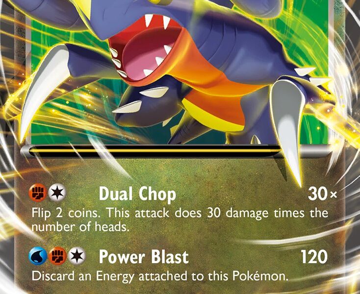 Garchomp-EX Pokemon Kaart