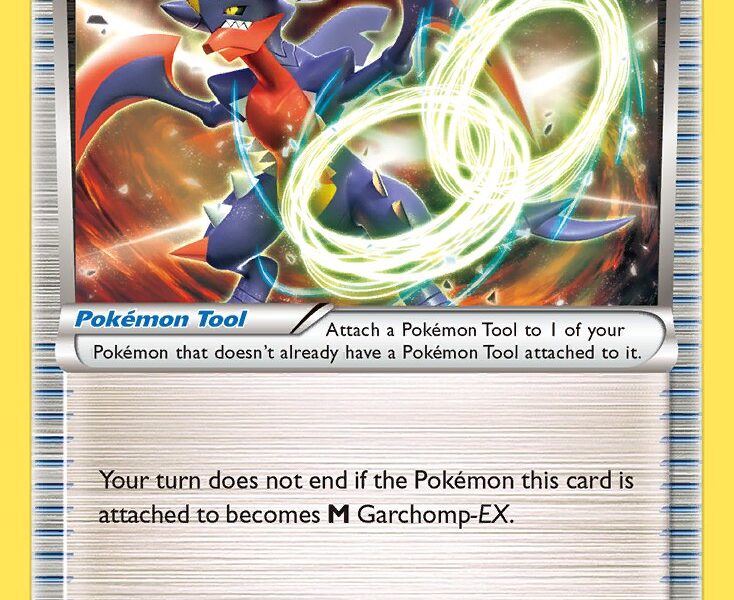 Garchomp Spirit Link Pokemon Kaart
