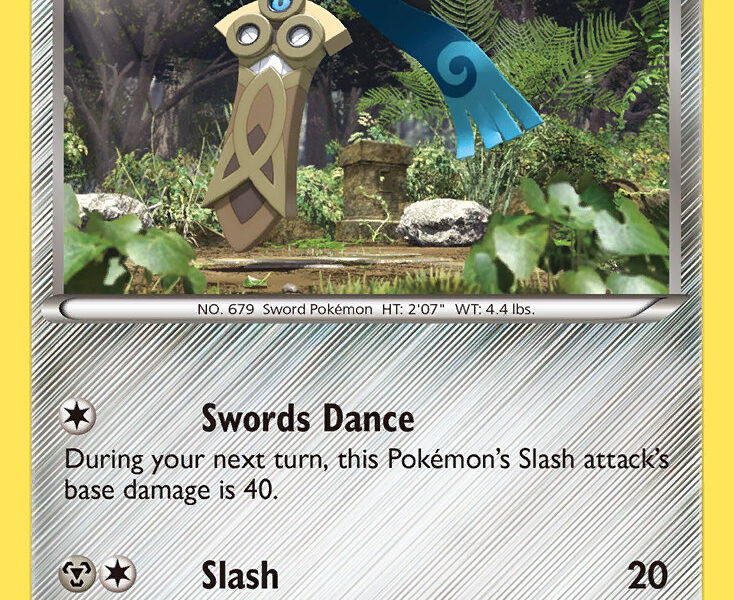 Honedge Pokemon Kaart