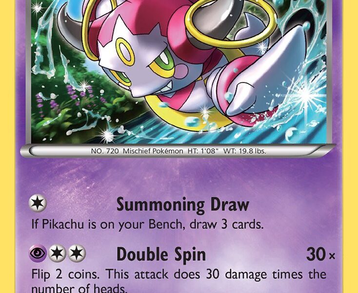 Hoopa Pokemon Kaart