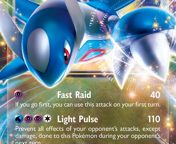 Latios-EX Pokemon Kaart