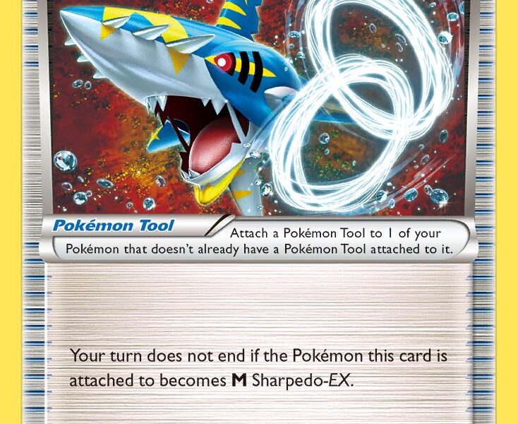 Sharpedo Spirit Link Pokemon Kaart