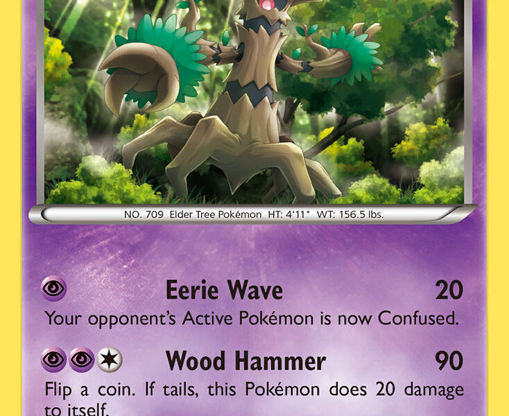 Trevenant Pokemon Kaart