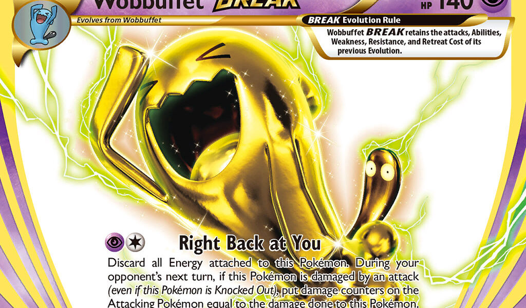 Wobbuffet BREAK Pokemon Kaart