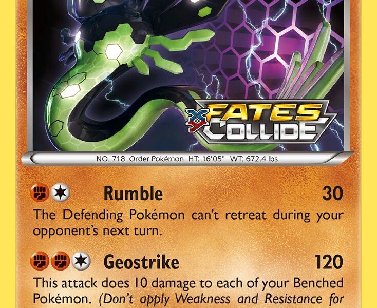 Zygarde Pokemon Kaart