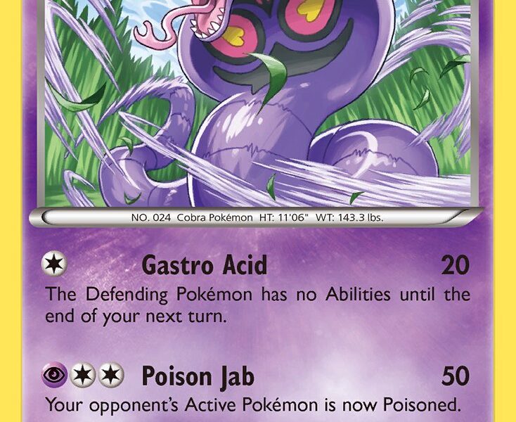 Arbok Pokemon Kaart