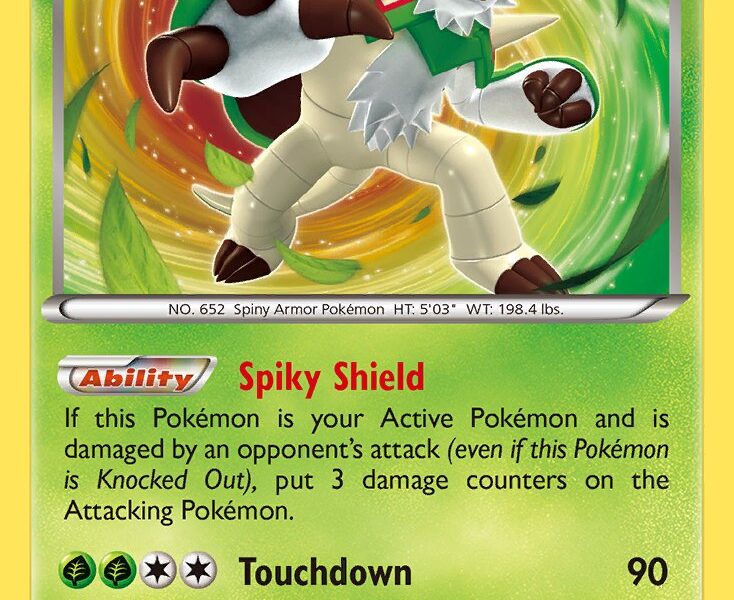 Chesnaught Pokemon Kaart