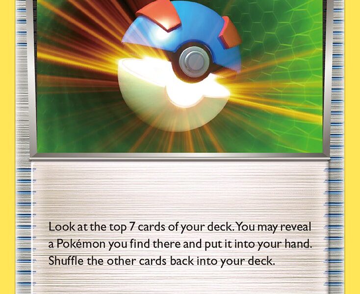 Great Ball Pokemon Kaart