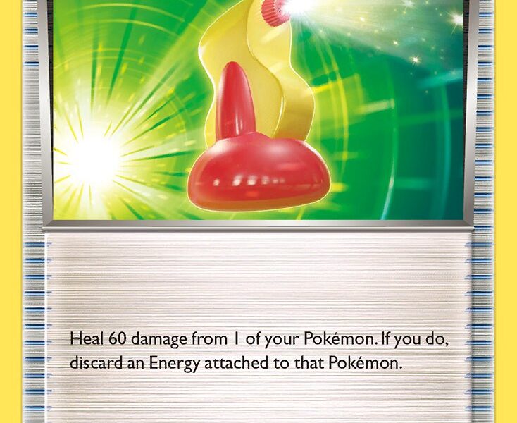 Super Potion Pokemon Kaart