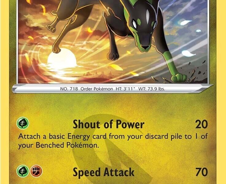 Zygarde Pokemon Kaart