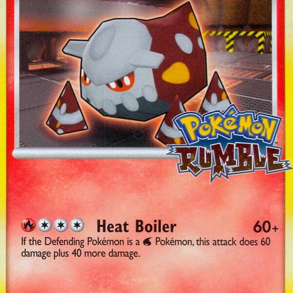 Heatran Pokemon Kaart