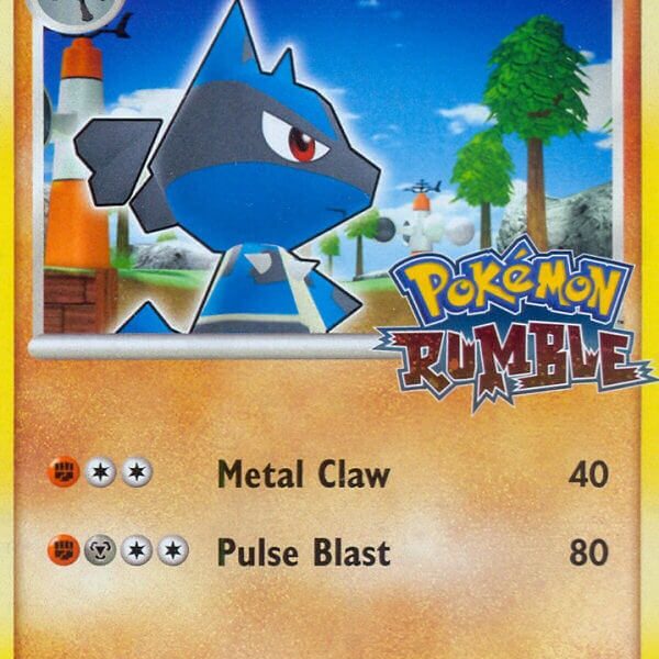 Lucario Pokemon Kaart