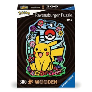 Ravensburger houten puzzel pokemon pikachu 300 stukjes