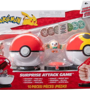 Pokemon Surprise Attack Game – Rockruff & Rowlet