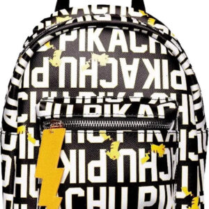 Pokemon – Pikachu Lettering Mini Backpack – Zwart